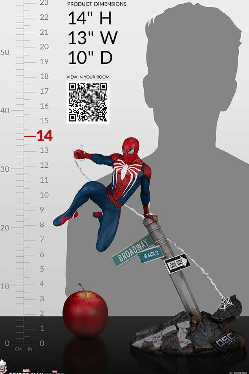 Marvel’s Spider-Man - Spider-Man Advanced Suit 1/6th Scale Diorama Statue