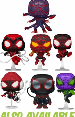 Marvel’s Spider-Man: Miles Morales - Miles Morales in Programmable Matter Suit Glow in the Dark Pop! Vinyl Figure