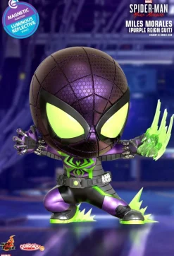 Marvel’s Spider-Man: Miles Morales - Miles Morales Purple Reign Suit Cosbaby (S) Hot Toys Figure