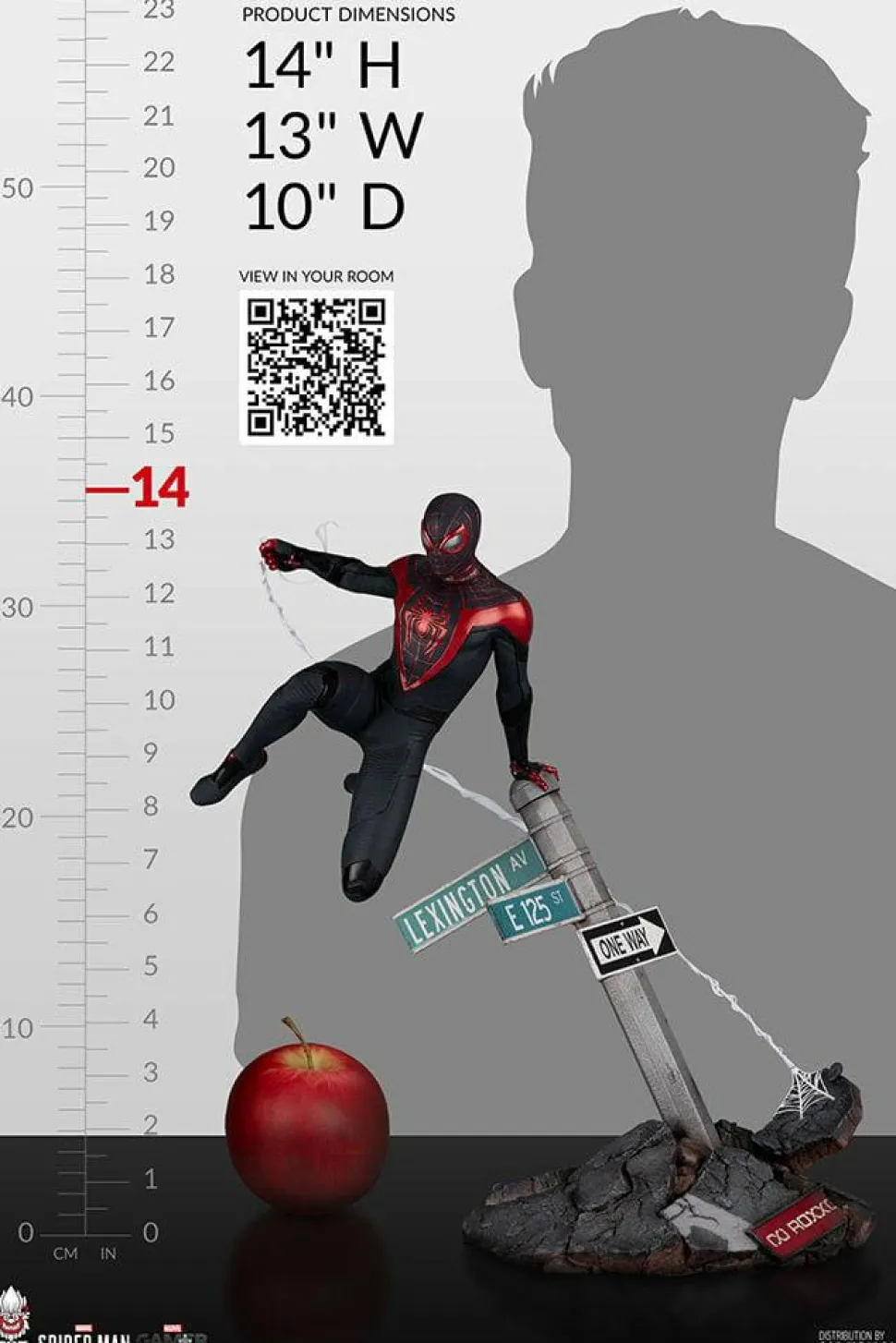 Marvel’s Spider-Man: Miles Morales - Miles Morales 1/6th Scale Diorama Statue