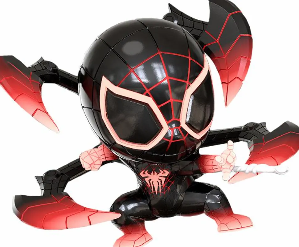 Marvel’s Spider-Man: Miles Morales - Miles Morales Programmable Matter Suit Cosbaby (S) Hot Toys Figure