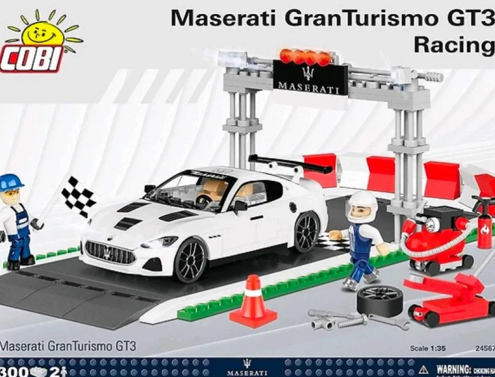 Maserati - GranTurismo GT3 Racing 1/35th Scale Construction Set (300 Pieces)