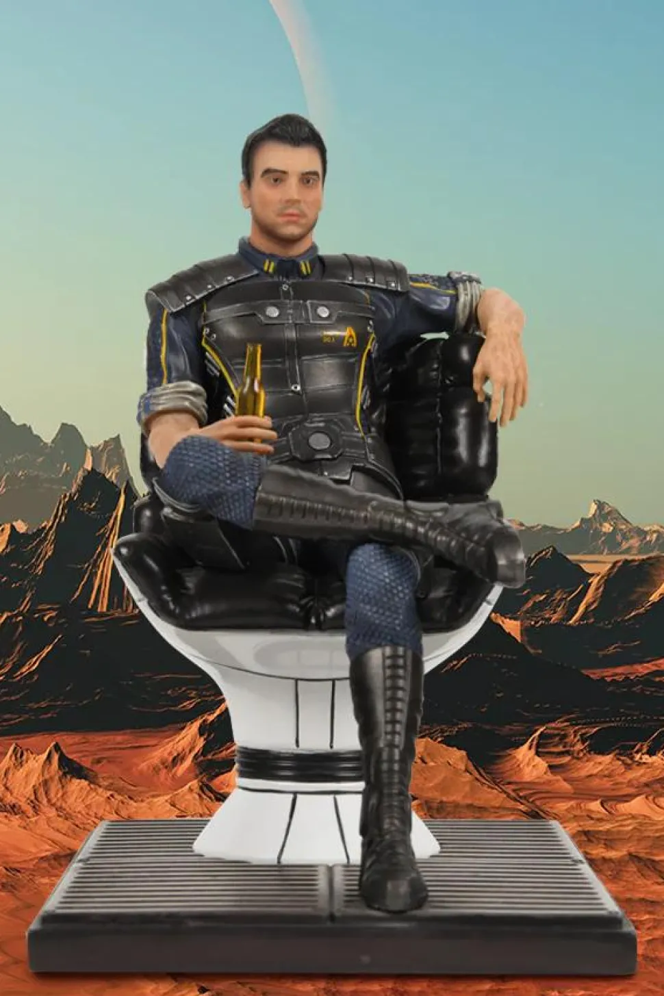 Mass Effect - Kaidan Alenko 5" Statue