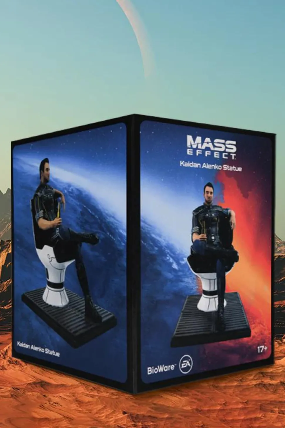 Mass Effect - Kaidan Alenko 5" Statue