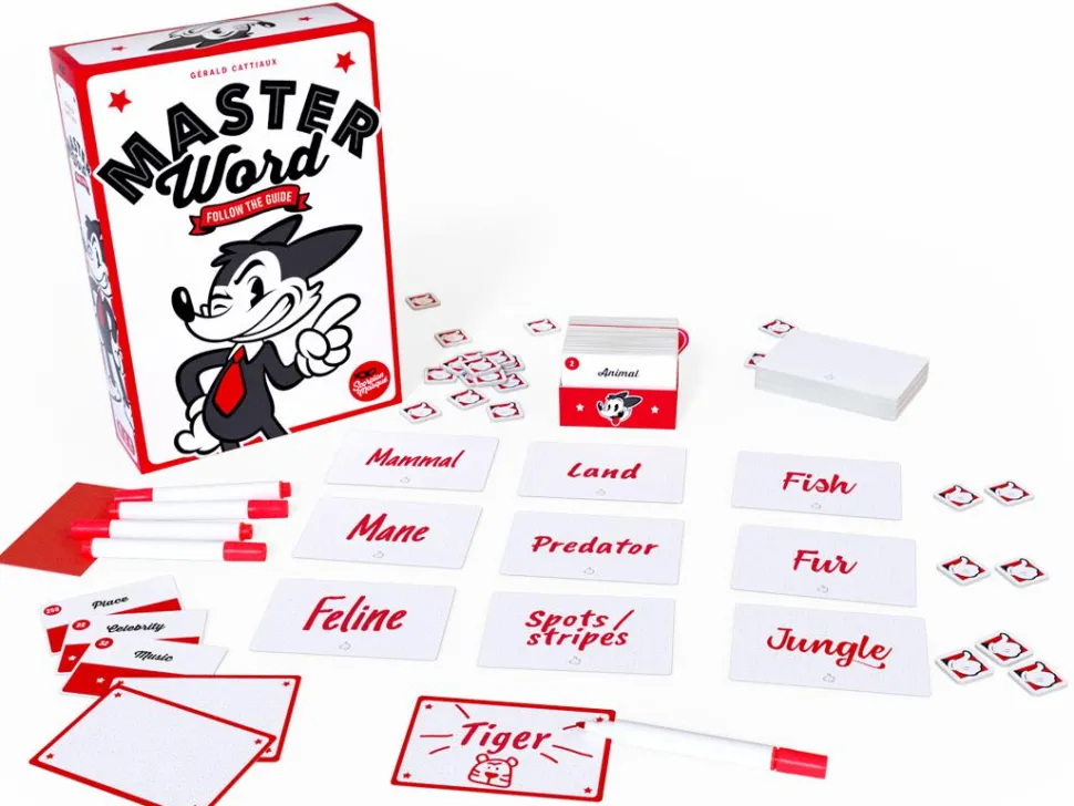 Master Word: Follow the Guide - Card Game