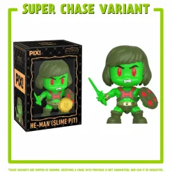 Masters of the Universe - He-Man Pix! Vinyl Figure (with Faker CHASE & He-Man Slime Super CHASE)