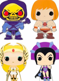 Masters of the Universe - Battle For Eternia 4" Pop! Enamel Pin Bundle (Set of 4)