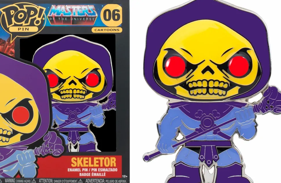 Masters of the Universe - Battle For Eternia 4" Pop! Enamel Pin Bundle (Set of 4)