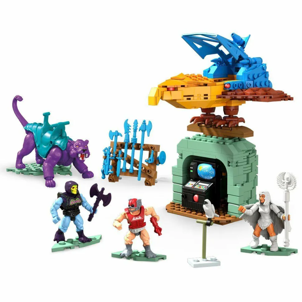 Masters of the Universe - Panthor at Point Dread Mega Construx Construction Playset (557 Pieces)