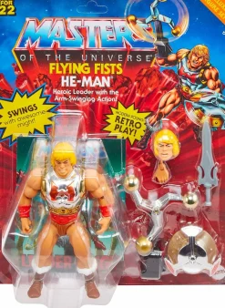 Masters of the Universe - Flying Fist He-Man Origins Deluxe 5.5” Action Figure