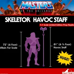 Masters of the Universe - Skeletor’s Havoc Staff 1:1 Scale Life-Size Replica