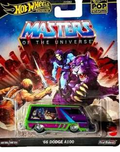 Masters of the Universe - '66 Dodge A100 Hot Wheels Premium Pop Culture Real Riders 1/64th Scale Die-Cast Vehicle Replica