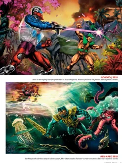 Masters of the Universe - The Art of Masters of the Universe: Origins and Masterverse Deluxe Edition Hardcover Book