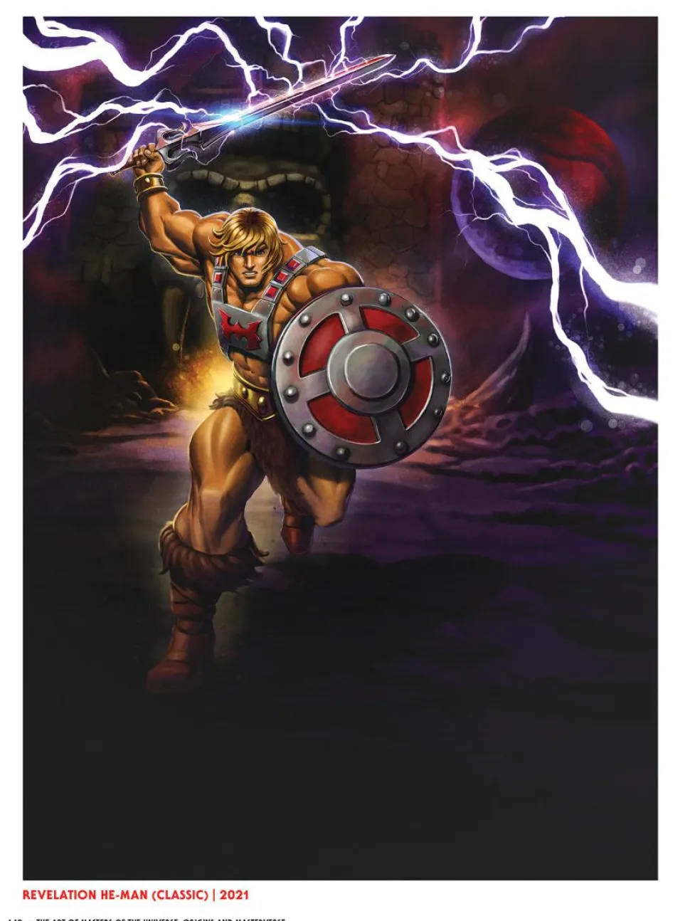 Masters of the Universe - The Art of Masters of the Universe: Origins and Masterverse Deluxe Edition Hardcover Book