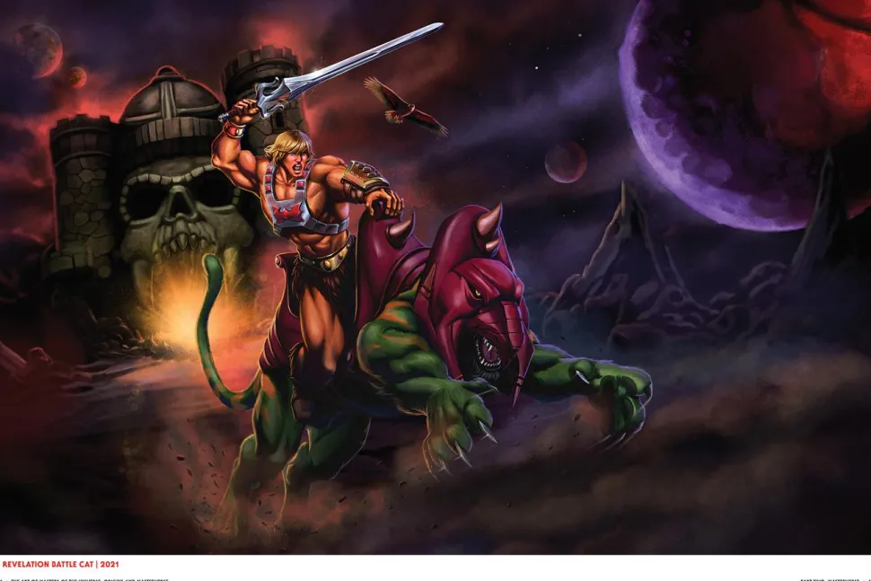 Masters of the Universe - The Art of Masters of the Universe: Origins and Masterverse Deluxe Edition Hardcover Book