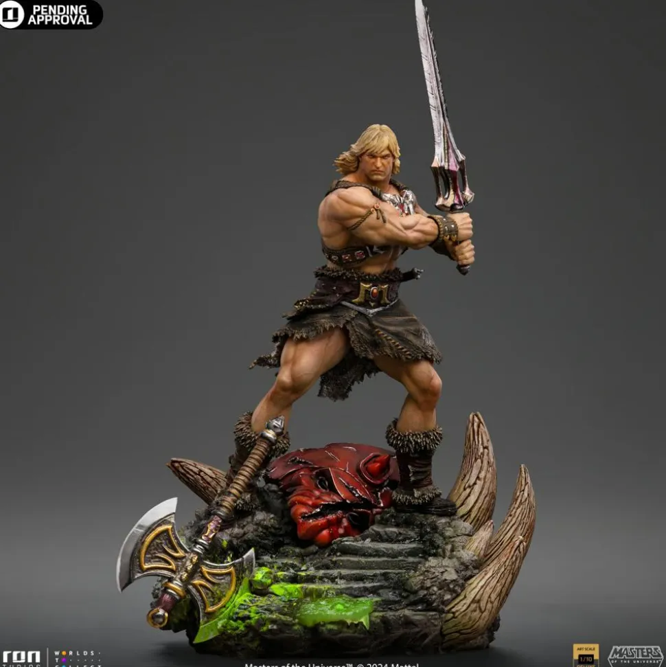 Masters of the Universe - He-Man Unleashed Deluxe 1/10th Scale Statue