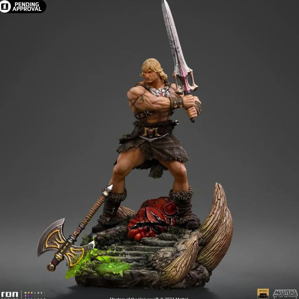 Masters of the Universe - He-Man Unleashed Deluxe 1/10th Scale Statue