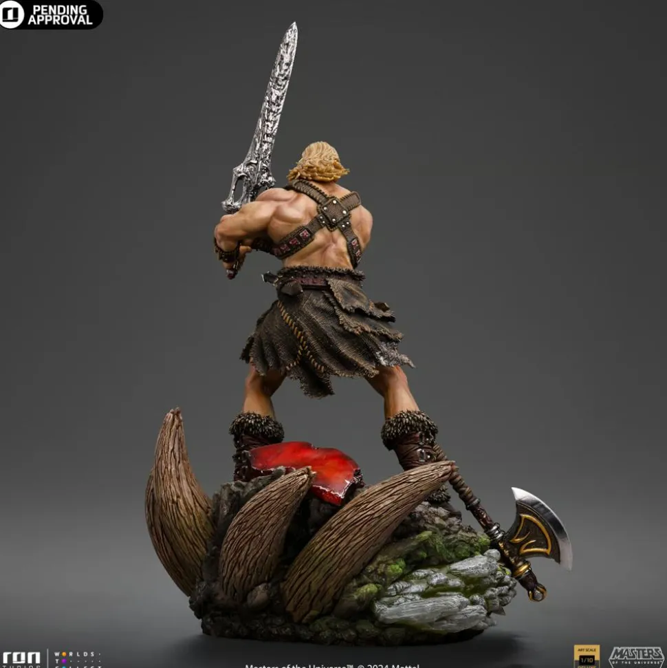Masters of the Universe - He-Man Unleashed Deluxe 1/10th Scale Statue