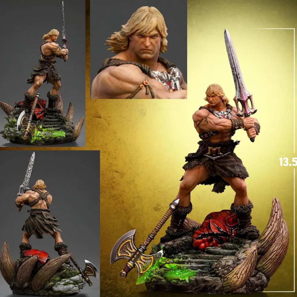 Masters of the Universe - He-Man Unleashed Deluxe 1/10th Scale Statue