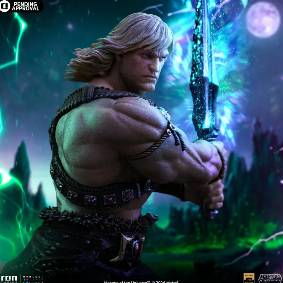 Masters of the Universe - He-Man Unleashed Deluxe 1/10th Scale Statue