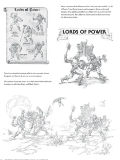 Masters of the Universe - The Art of Masters of the Universe: Origins and Masterverse Hardcover Book
