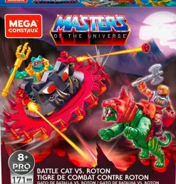 Masters of the Universe - Battle Cat vs. Roton Mega Construx Construction Playset (173 Pieces)