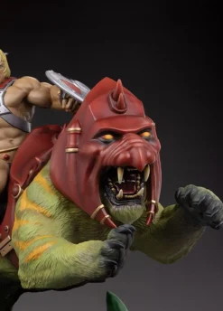Masters of the Universe - He-Man & Battle Cat Classic Deluxe 23” Maquette Statue