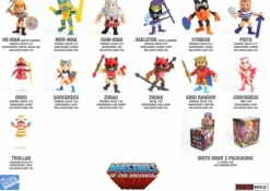 Masters of the Universe - Series 2 3” Vinyl Action Figure Windowed Box (Single Unit)