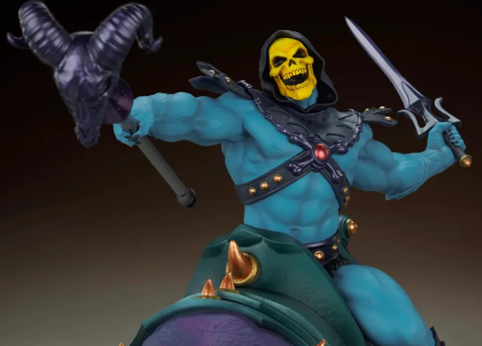 Masters of the Universe - Skeletor & Panthor 1/6th Scale Maquette Statue