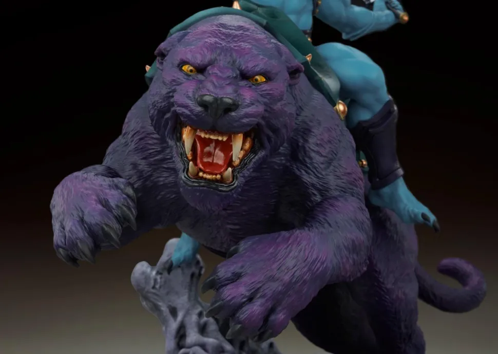 Masters of the Universe - Skeletor & Panthor 1/6th Scale Maquette Statue