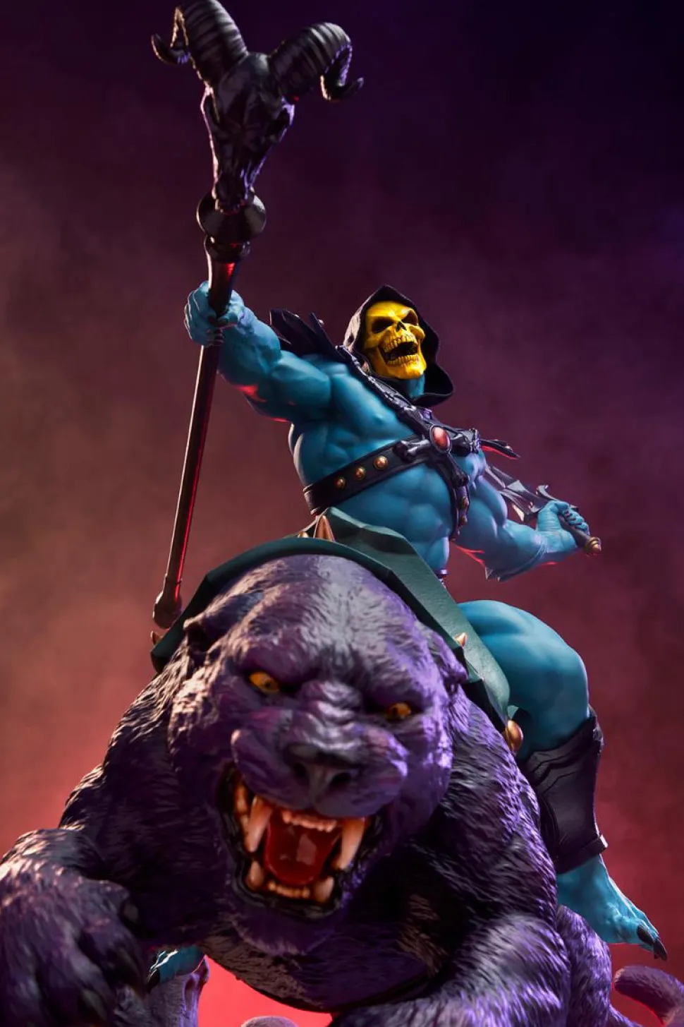 Masters of the Universe - Skeletor & Panthor 1/6th Scale Maquette Statue