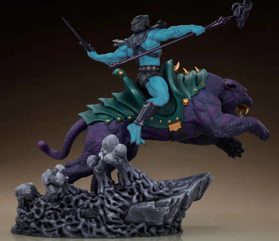 Masters of the Universe - Skeletor & Panthor 1/6th Scale Maquette Statue