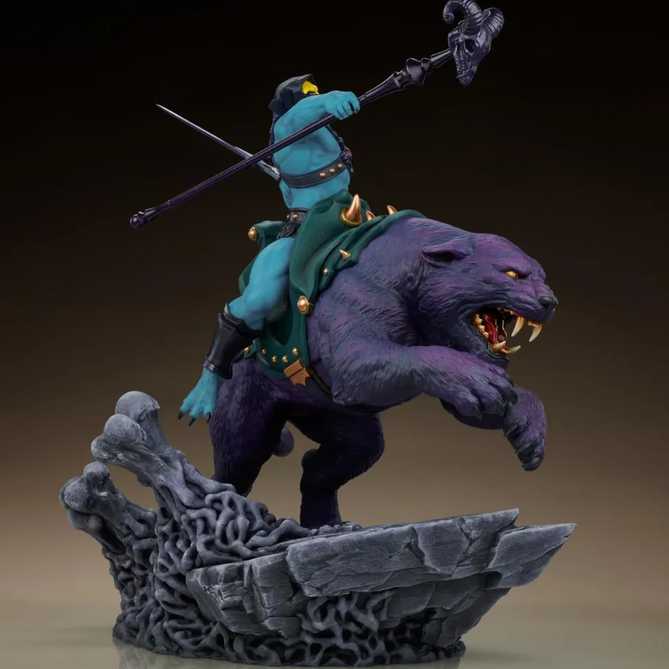 Masters of the Universe - Skeletor & Panthor 1/6th Scale Maquette Statue
