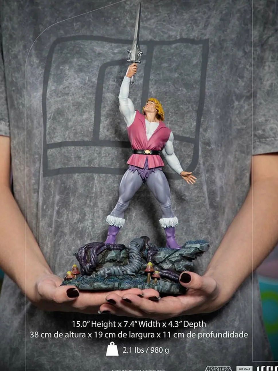 Masters of the Universe - Prince Adam 1/10th Scale Statue
