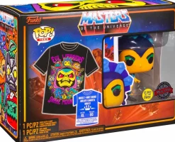 Masters of the Universe - Evil Lyn Glow in the Dark Pop! Vinyl Figure & T-Shirt Box Set