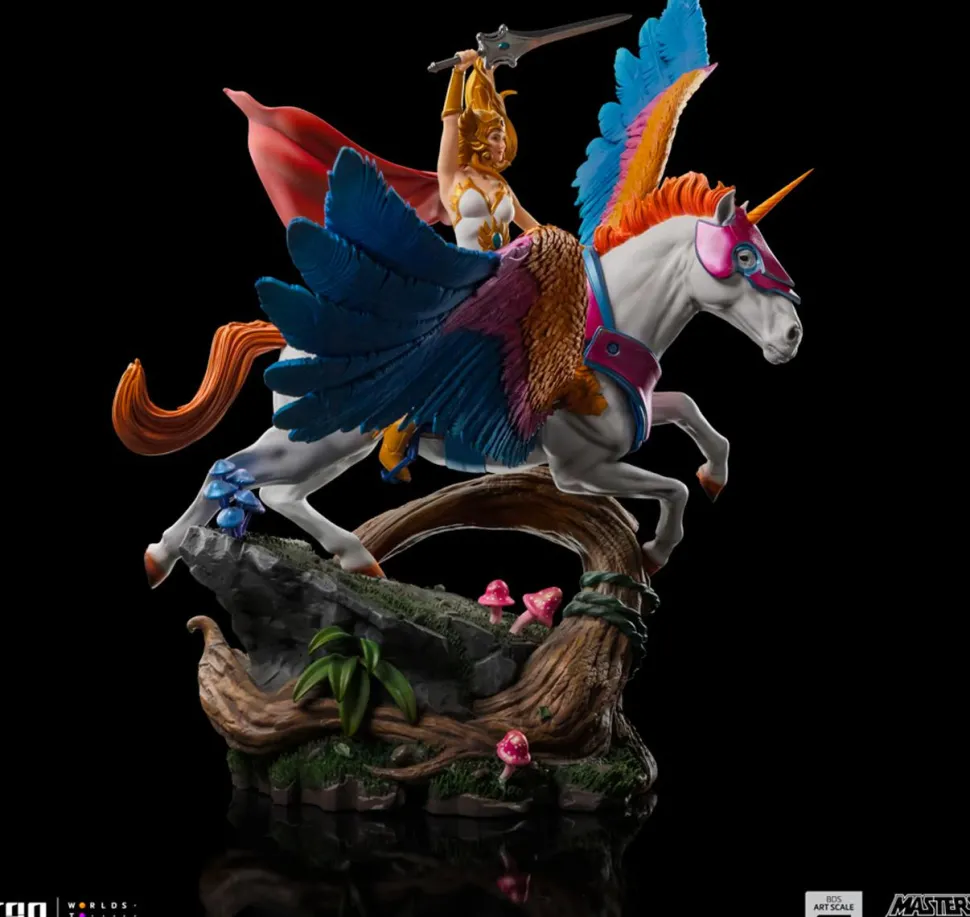 Masters of the Universe - She-Ra & Swift Wind 1/10th Scale Statue