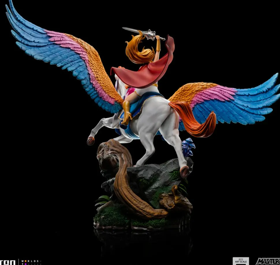 Masters of the Universe - She-Ra & Swift Wind 1/10th Scale Statue