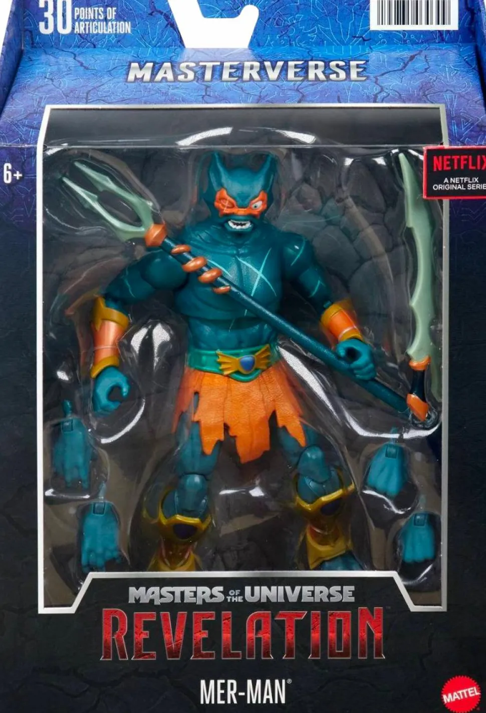 Masters of the Universe: Revelation - Mer-Man Masterverse 7” Scale Action Figure