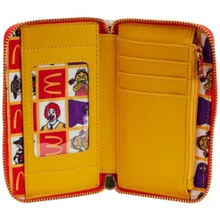 McDonald’s - Ronald and Friends 4” Faux Leather Zip-Around Wallet