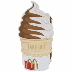 McDonald's - Soft Serve Ice Cream Cone 6" Faux Leather Card Holder