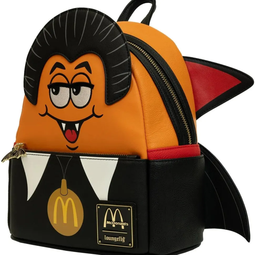 McDonald's - Vampire McNugget Cosplay 10" Faux Leather Mini Backpack