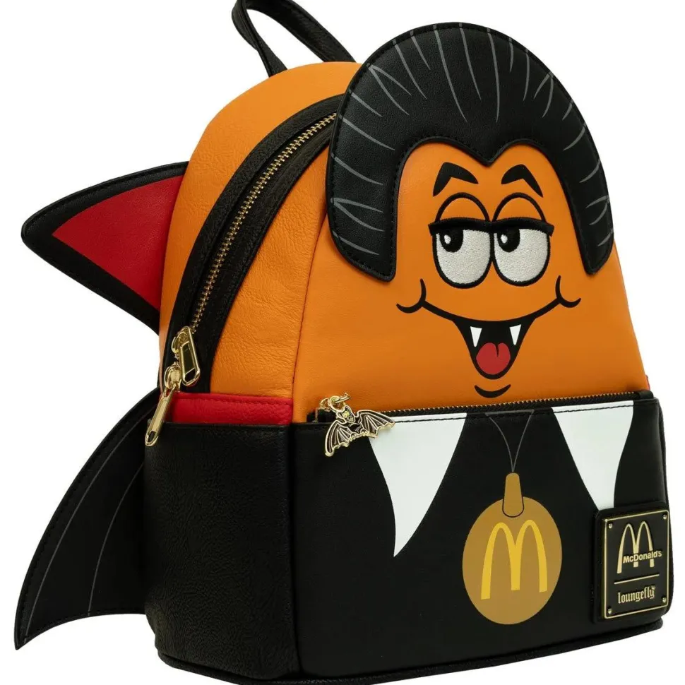 McDonald's - Vampire McNugget Cosplay 10" Faux Leather Mini Backpack
