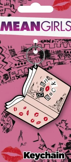 Mean Girls - Burn Book Rubber Keychain