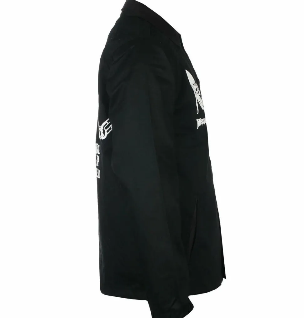 Megadeth - Megadeth x Primitive Rattlehead Coach Black Jacket