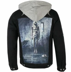 Megadeth - Megadeth x Primitive Countdown Two-Fer Black Denim Jacket