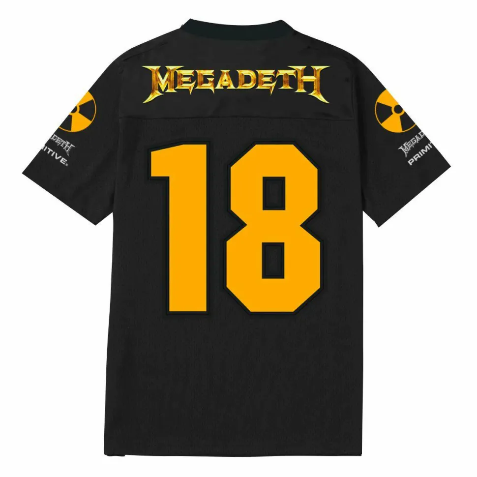 Megadeth - Megadeth x Primitive Rattlehead Black Jersey