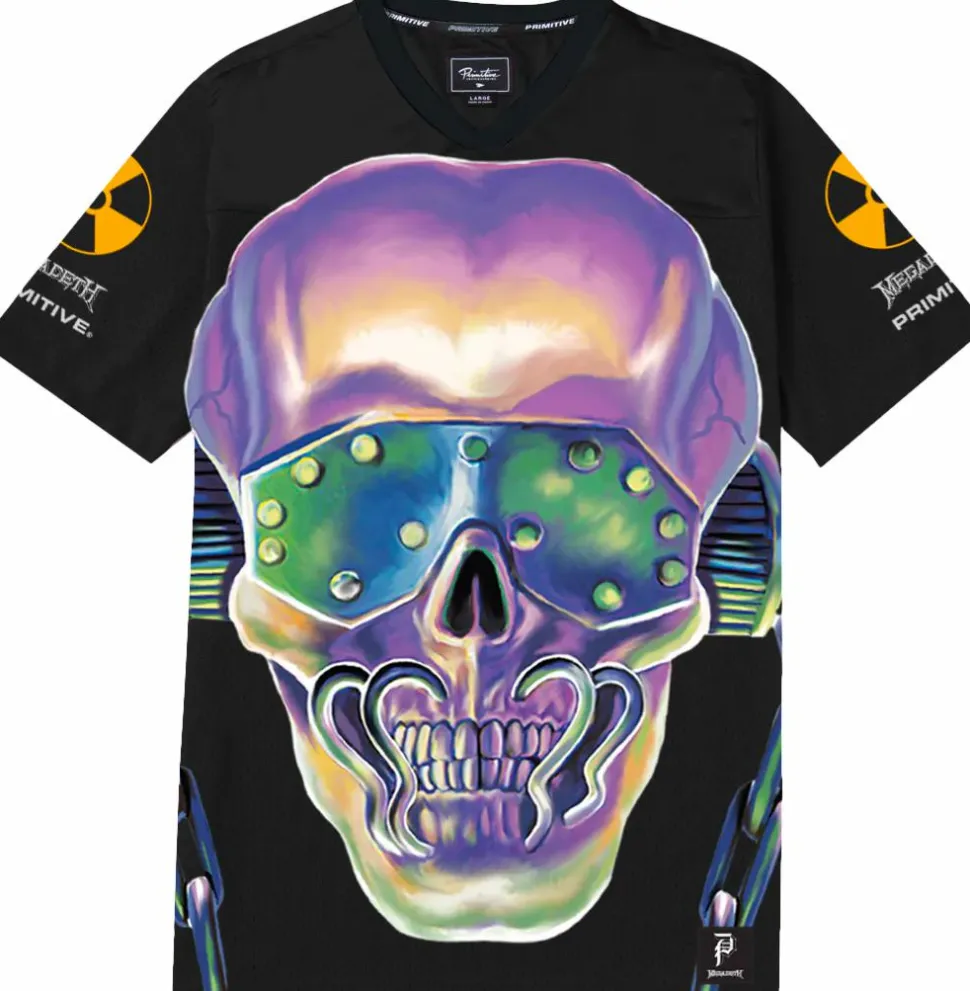 Megadeth - Megadeth x Primitive Rattlehead Black Jersey