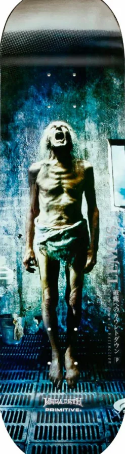 Megadeth - Megadeth x Primitive Countdown to Extinction Lemos 8.25” Skateboard Deck (Deck Only)