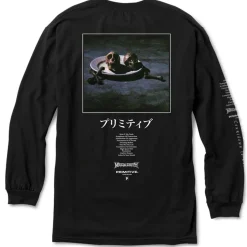 Megadeth - Megadeth x Primitive Skin Black Long Sleeve T-Shirt