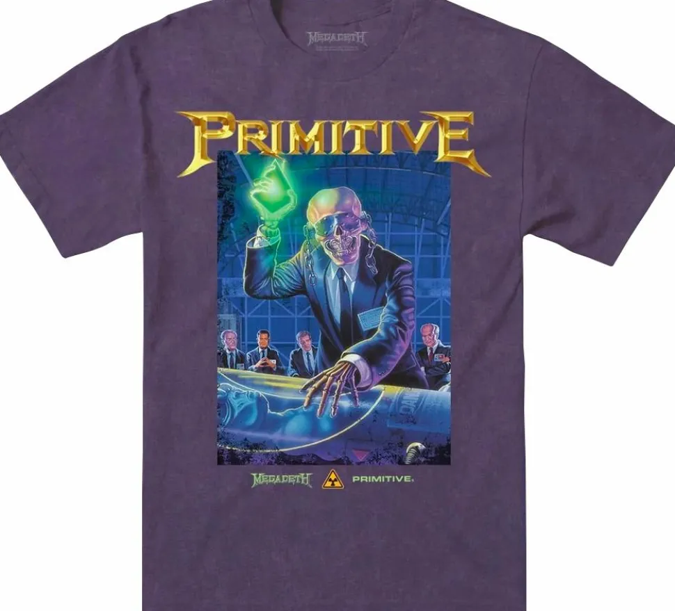 Megadeth - Megadeth x Primitive Rust in Peace Purple T-Shirt